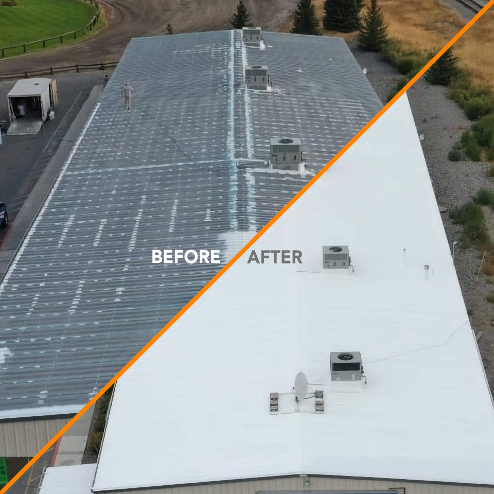 Before and After Expert Commercial Roofing